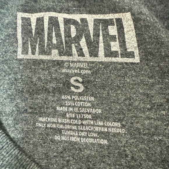 Marvel Deadpool Anti-Hero Gray Graphic T-Shirt Men's Small - Picture 3 of 3
